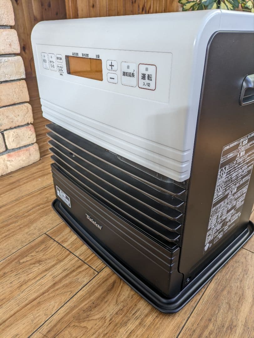 美品　ダイニチ　ファンヒーター　FW-3723GR　ホワイト&ブラック