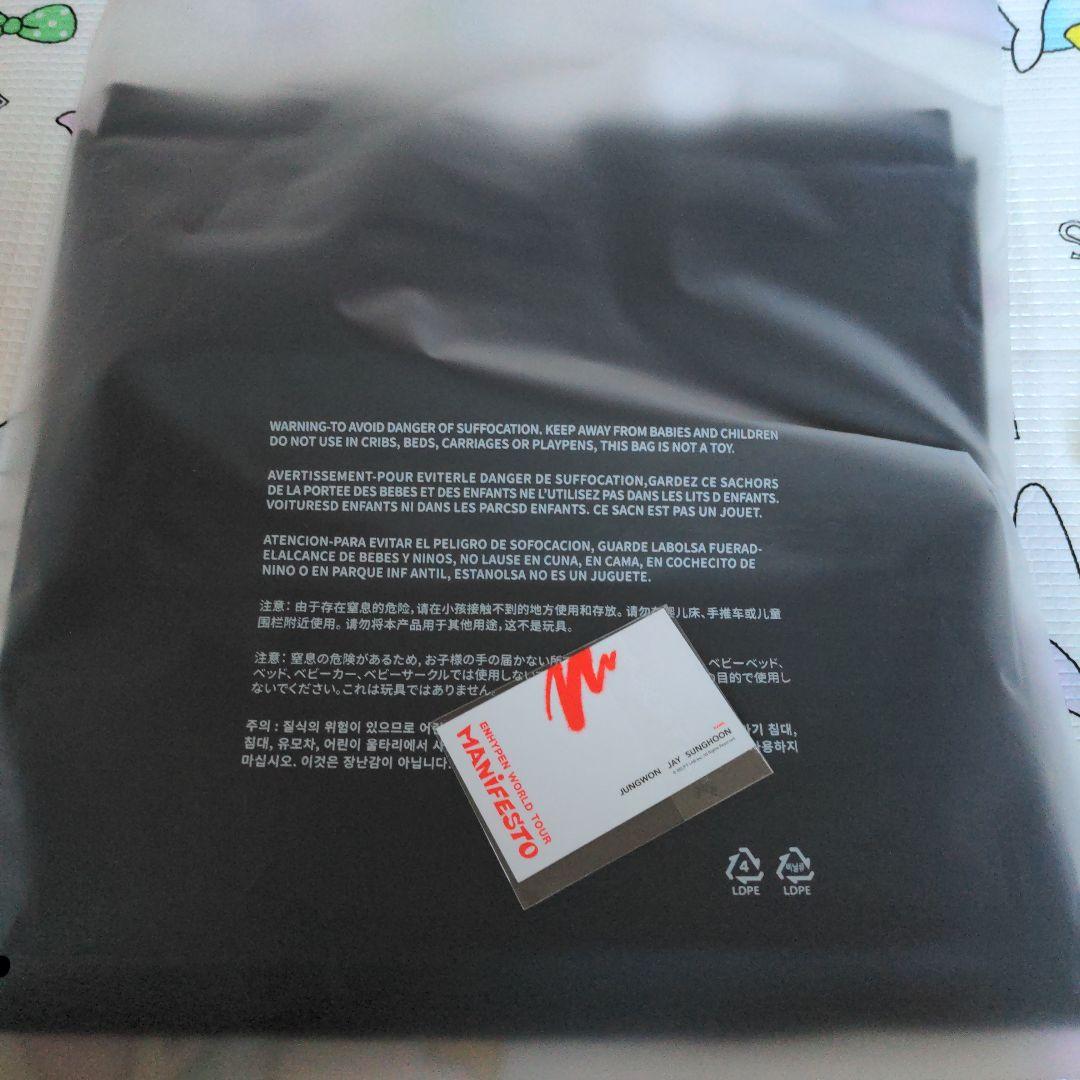 ENHYPENMANiFESTOS/S-SHIRT（BK_L）