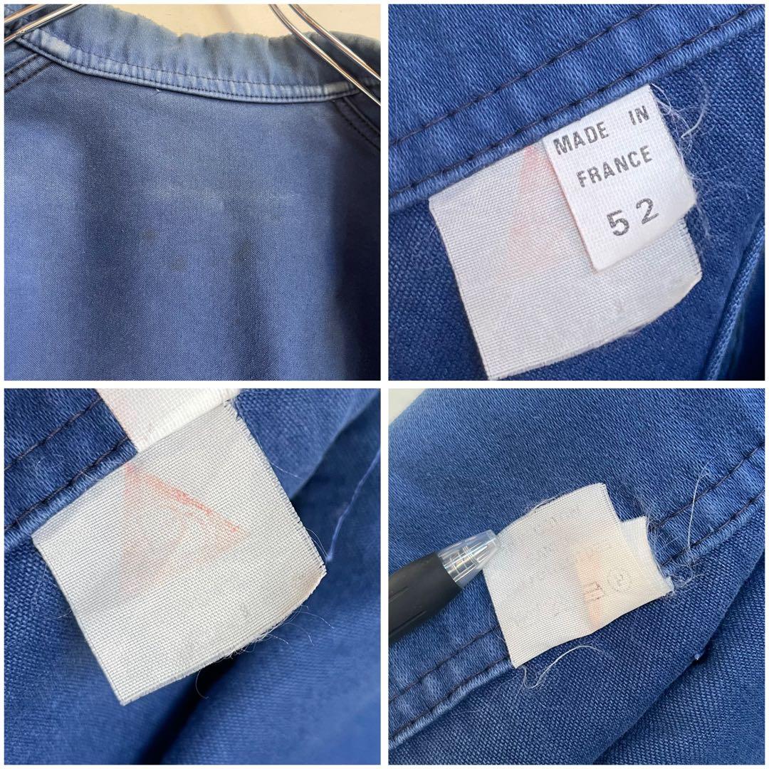 70s 80s フレンチ モールスキンジャケット カバーオール ヴィンテージ