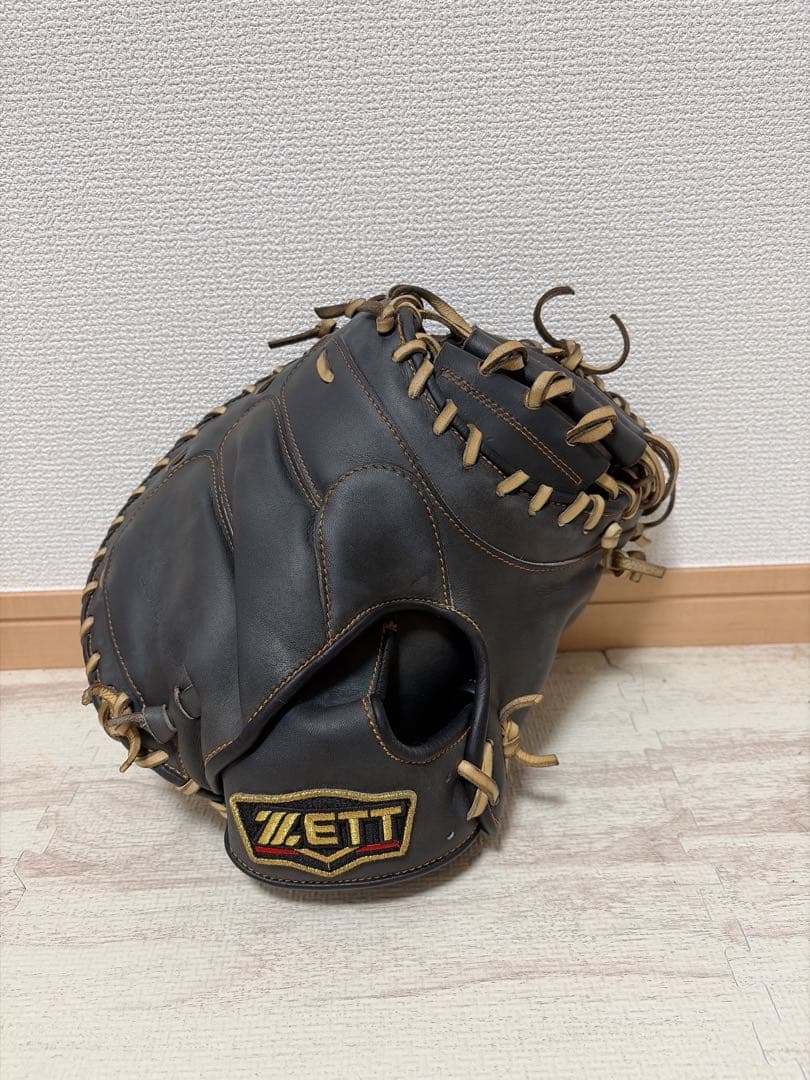 ハサミ軟式 キャッチャーミット プロステイタス 中村モデル