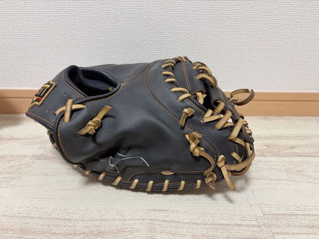 ハサミ軟式 キャッチャーミット プロステイタス 中村モデル