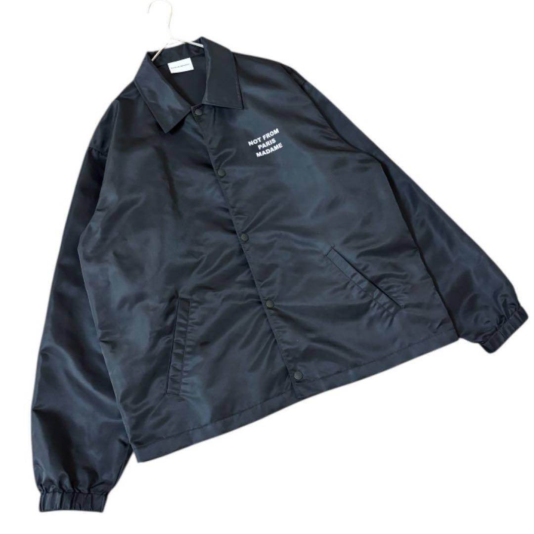 【極美品】Drôle de Monsieur★ナイロンジャケット 黒 M