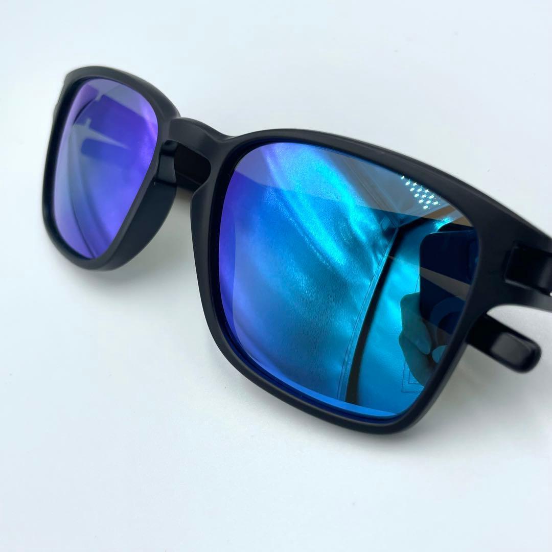 オークリー OAKLEY サングラス LATCH ラッチ マットブラック ブルー