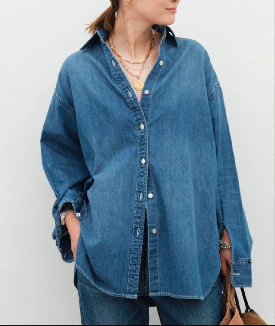 割引有【Deuxieme Classe】 Lee別注 デニムシャツ