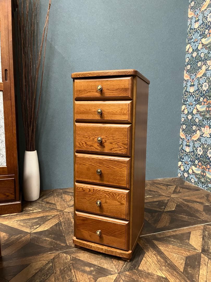 チェスト インテリア 木製 スリム