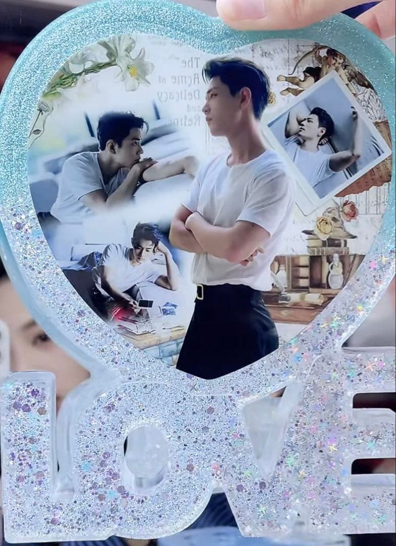 新作 肖戦 超大Loveスタンド　置物 8点セット❣️確認用❣️0108