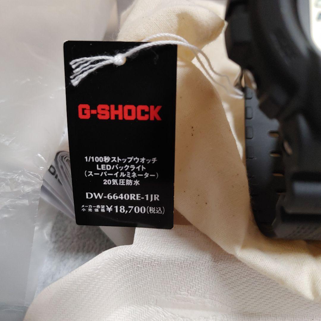 【未使用】G-SHOCK 40th Models DW-6640RE-1JR