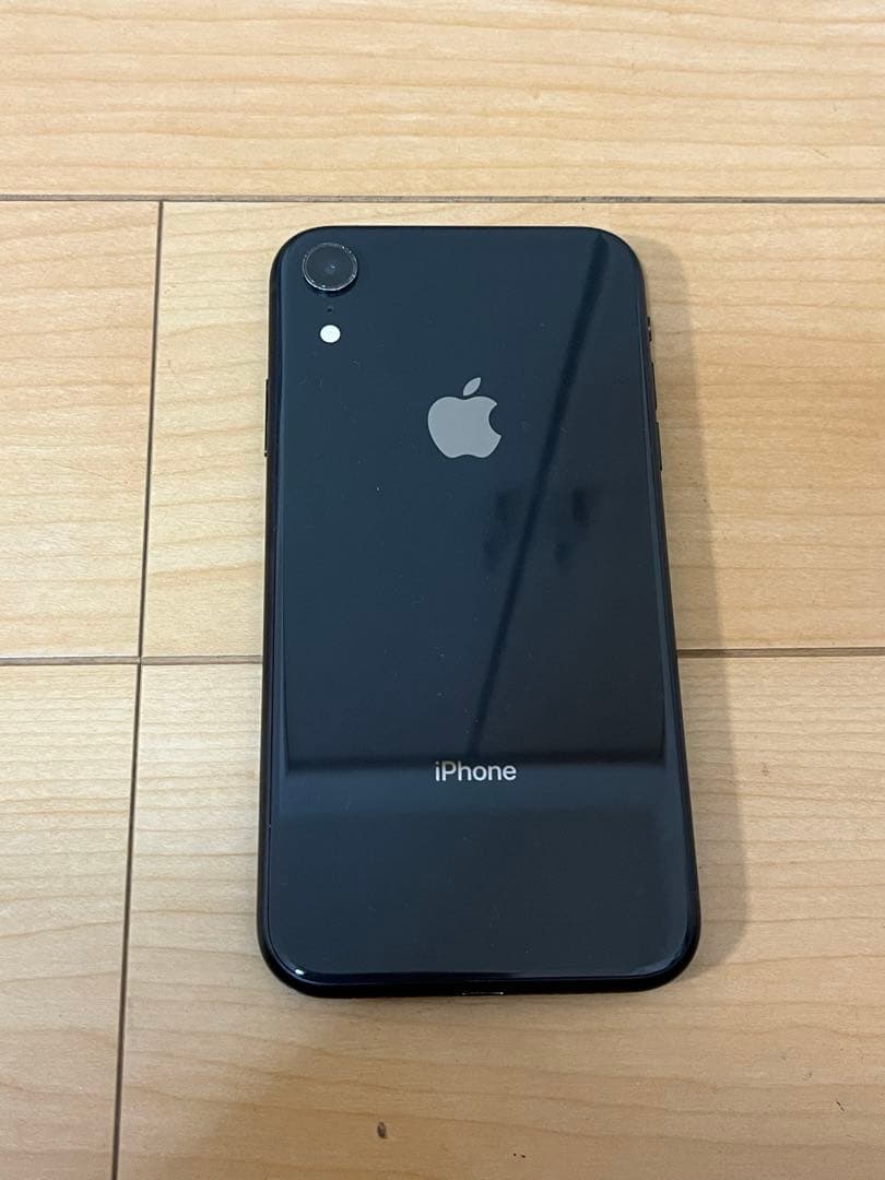 iPhoneXR 本体　画面ヒビ　液晶漏れ　初期化済み