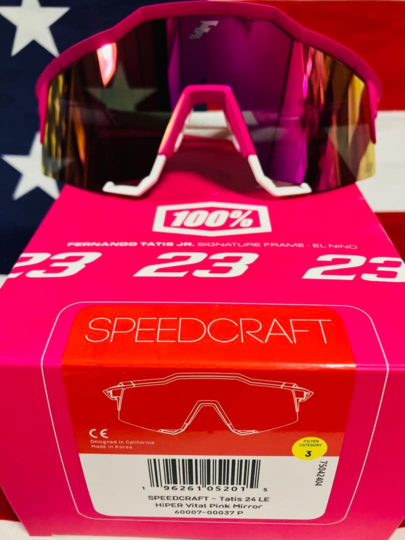 100％ ワンハンドレッド サングラス スピードクラフトタティスJrモデル