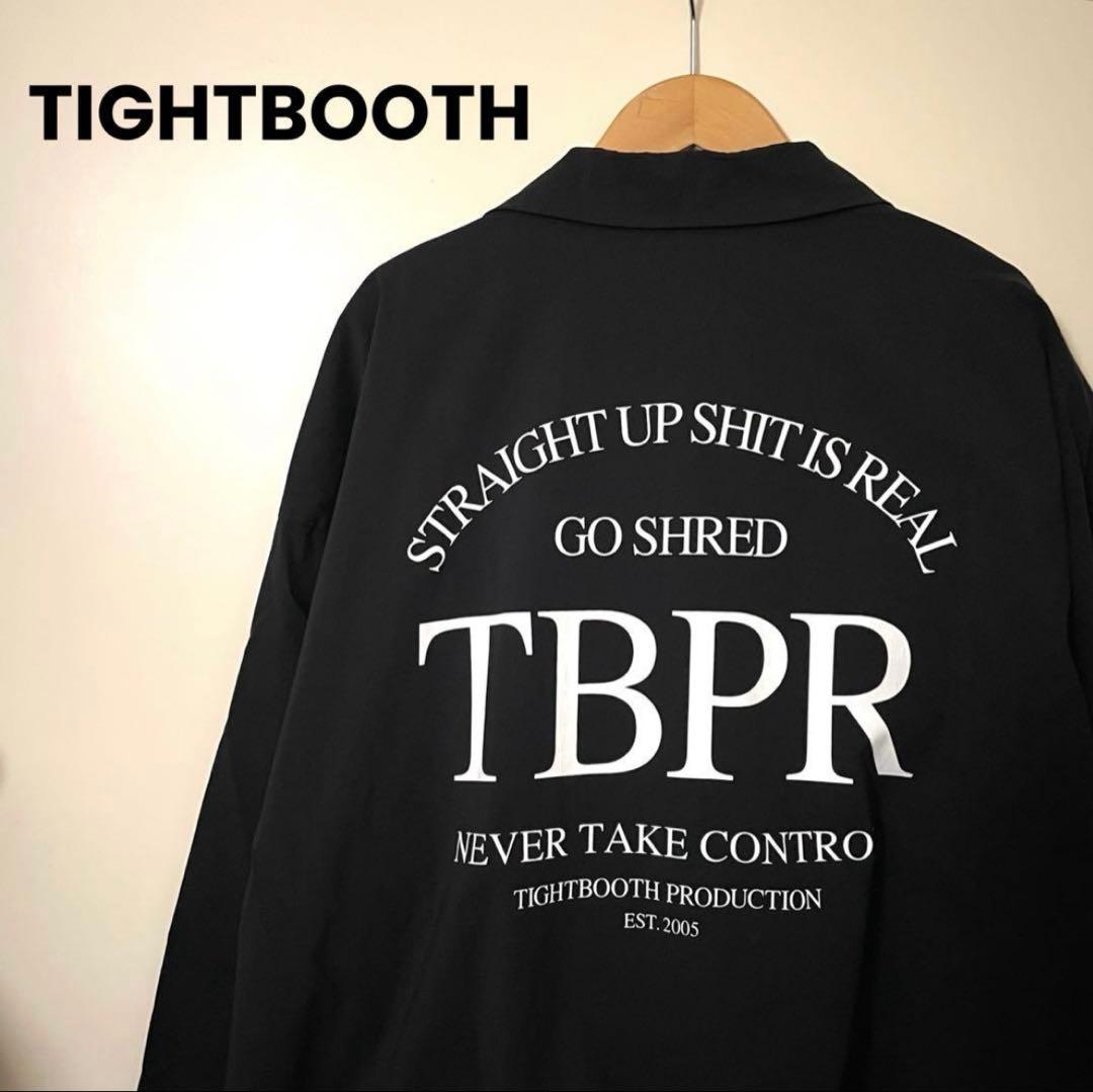ジャケット・アウター TIGHTBOOTH 24SS STRAIGHT UP COACH JKT L
