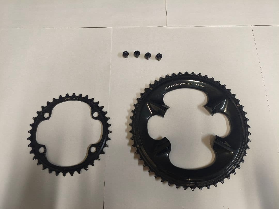 DURA-ACE １２速　52T36Tチェーンリング