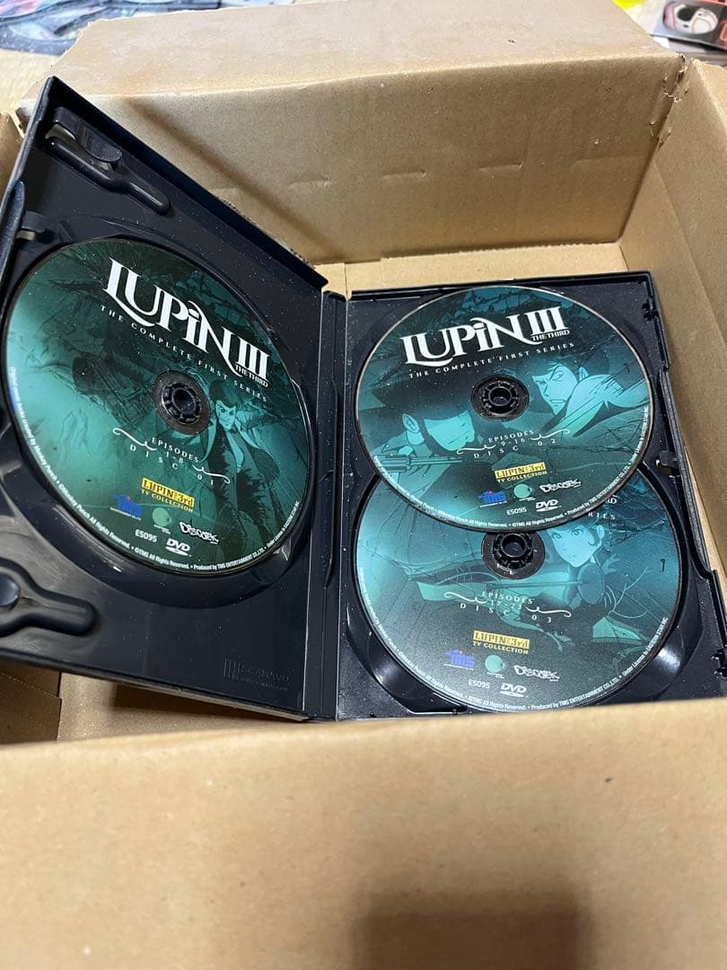 ルパン三世　北米版　DVD COMPLETE FIRST SERIES