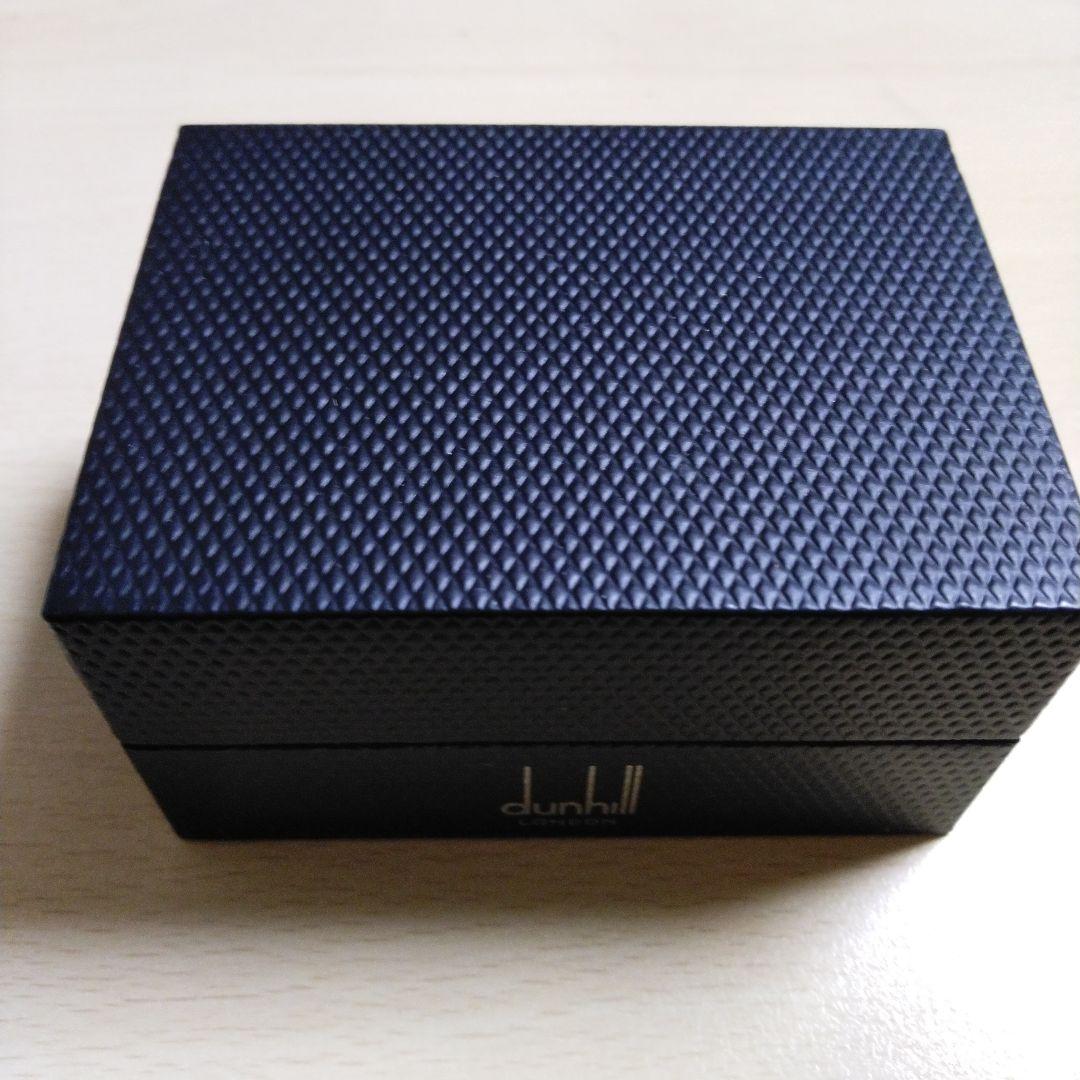 dunhill 925シルバー ネクタイピン　ホワイトシェル　白蝶貝