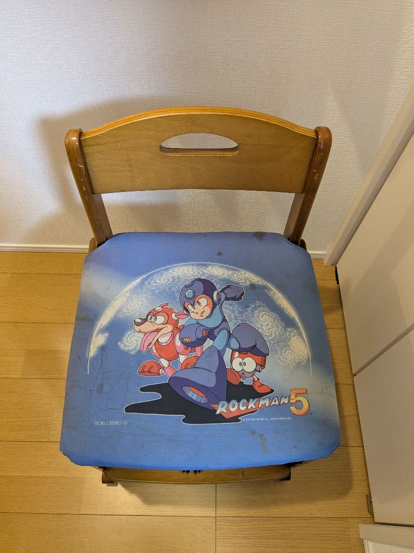 う*み様 学習椅子　ロックマン　ジャンク