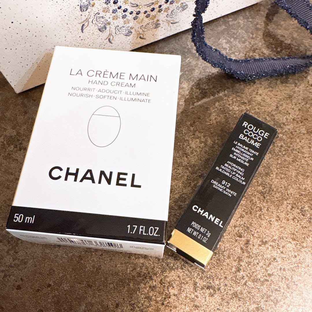シャネル　ハンドクリーム、リップ　サンプル
