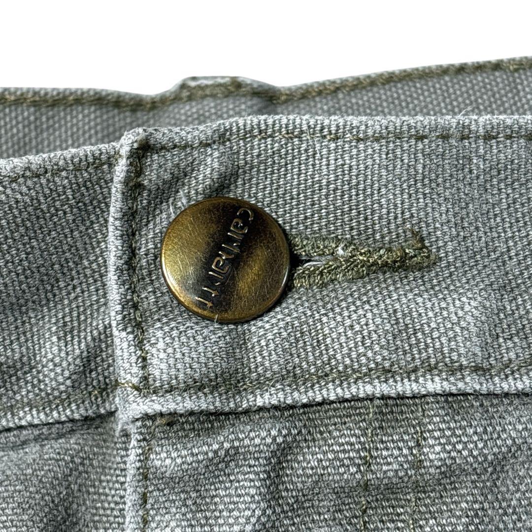 Carhartt ダブルニー B05 MOS モスグリーン W38 ワークパンツ