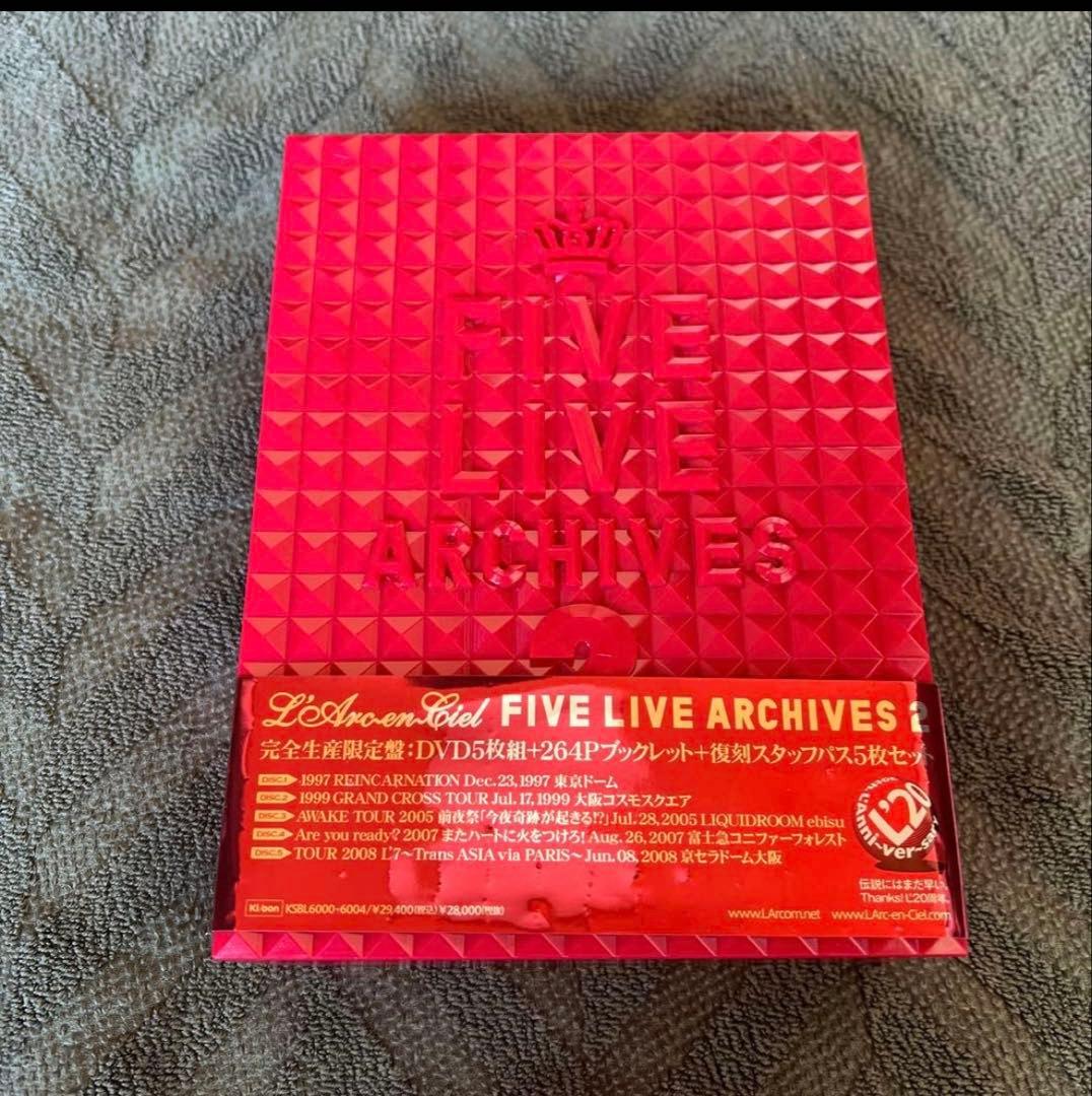 L'Arc～en～Ciel FIVE LIVE ARCHIVES 2〈完全生産…