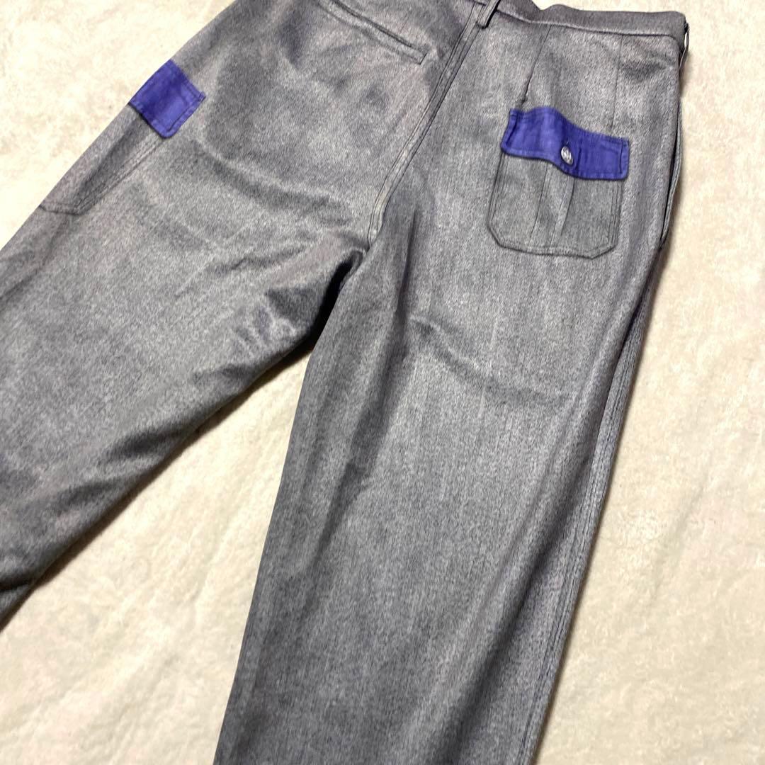 ✨希少✨yohji yamamoto POUR HOMME 転写パンツ　サイズM