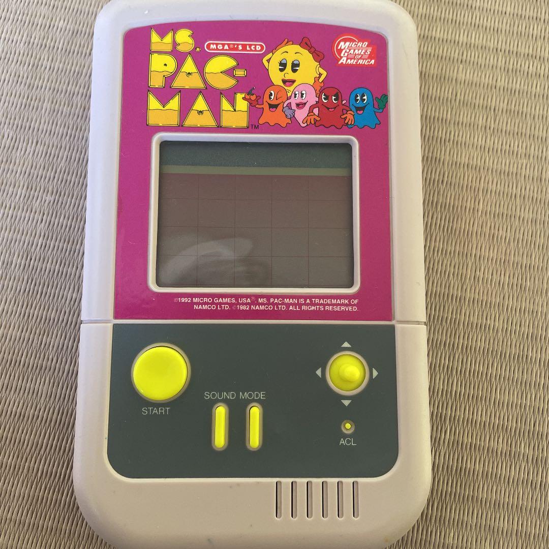 動作確認済み！マイクロゲームズUSA パックマン　携帯ゲーム