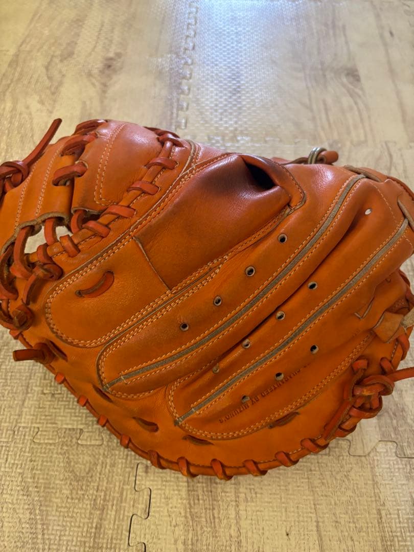 B*A様 Mizuno グローブエース オレンジ
