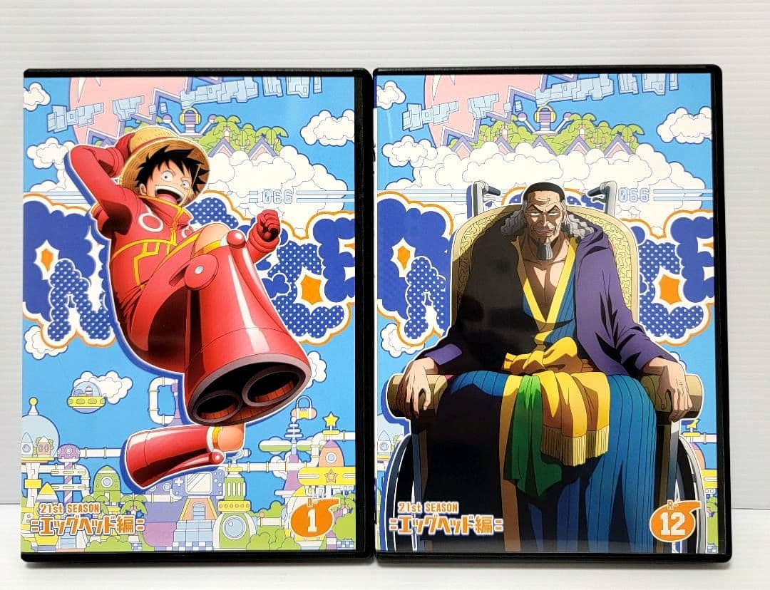 ONE PIECE ワンピース エッグヘッド編　レンタルDVD　1～12巻