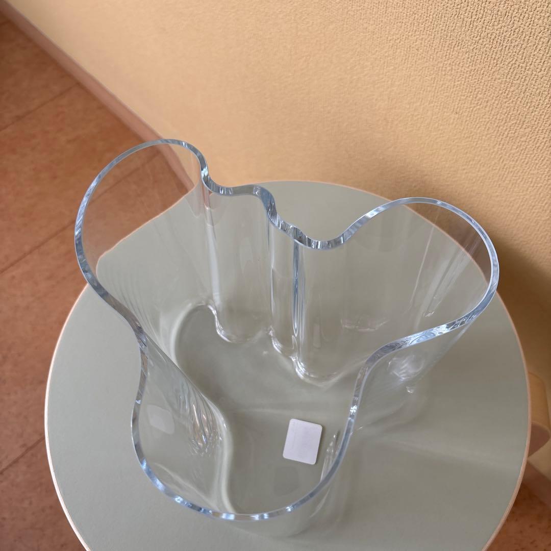 【新品】イッタラ アアルト ベース 160mm クリア 花瓶