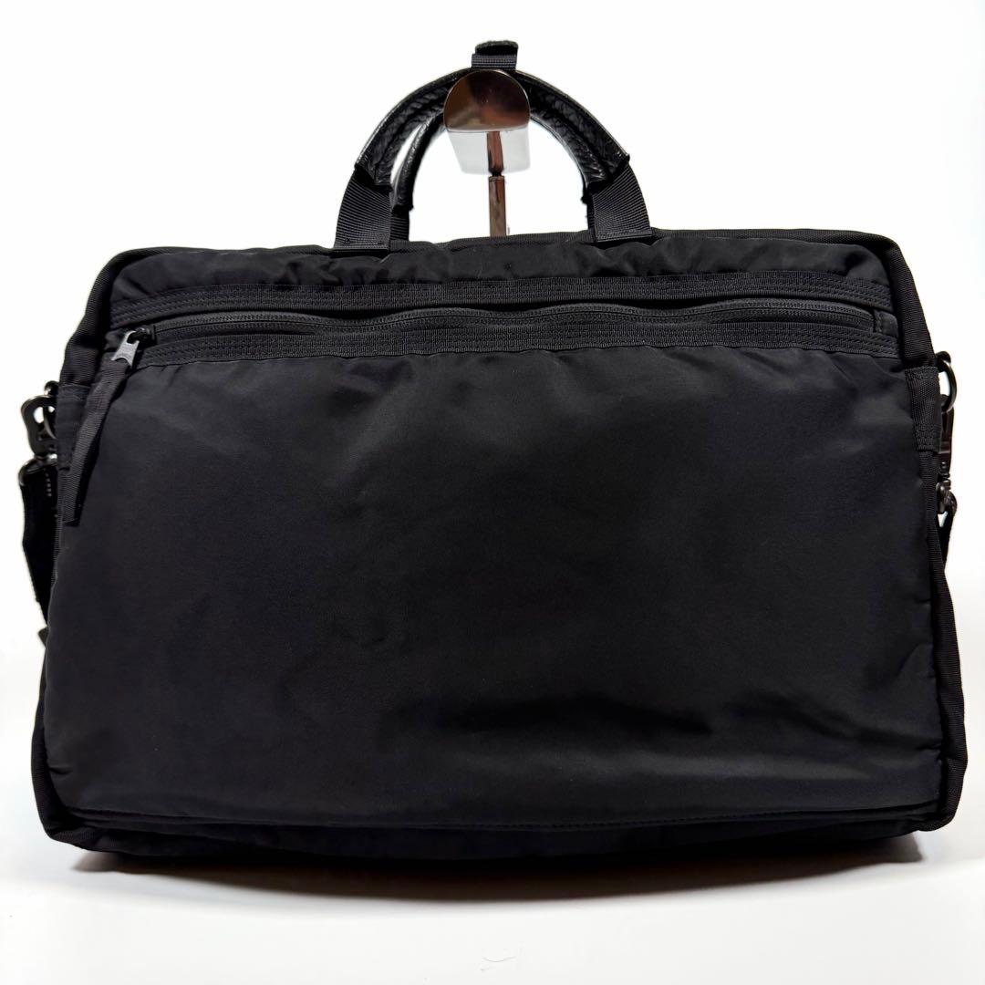 【極美品】ハーヴェストレーベル　ビジネスバッグ　2way カスタム　ブラック