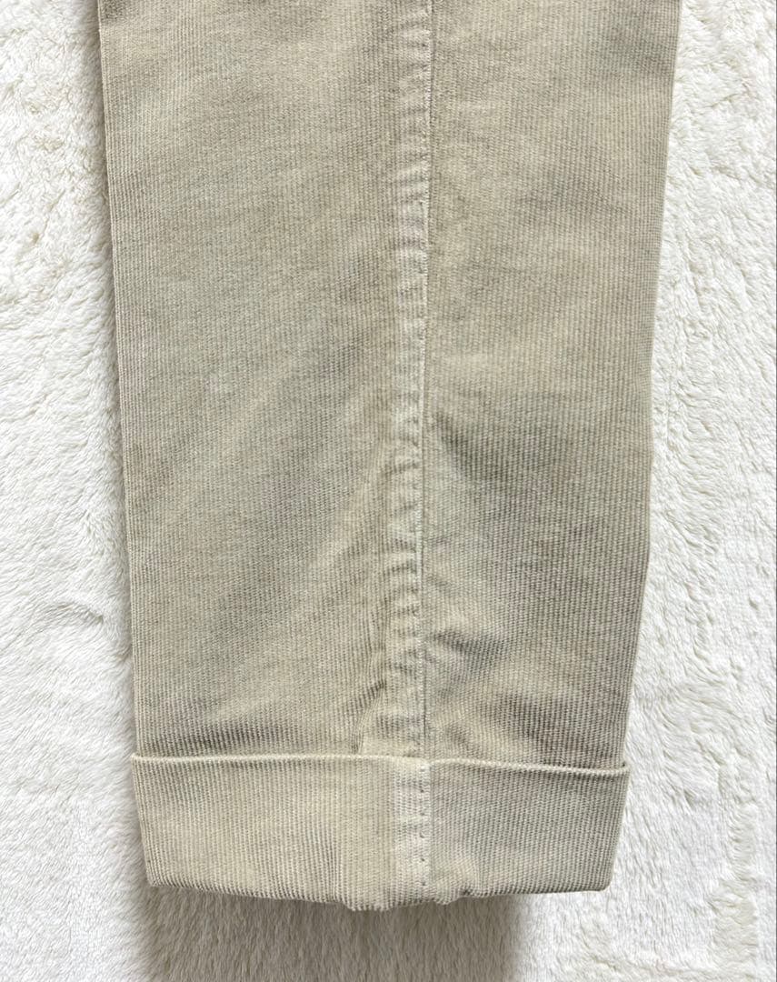 【美品】ビームスエフ PT01 コーデュロイ パンツ 48 L 84 ベージュ