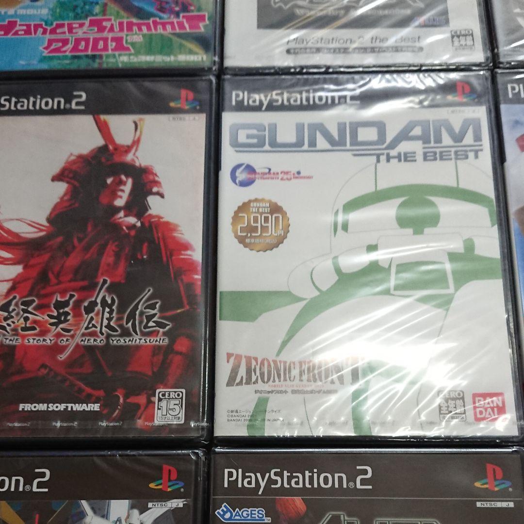プレステーション2ソフト新品未開封セット