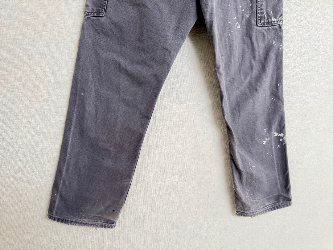 超スペシャル 32X32 W32 カーハート ダブルニー パンツ グレー