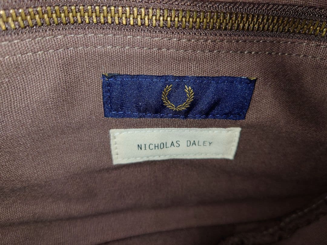 フレッドペリー Nicholas Daley バレルバッグ