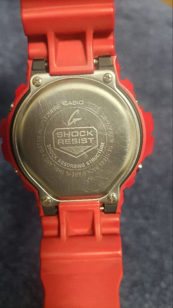 レアカラー G-SHOCK DW-6900CB オレンジ