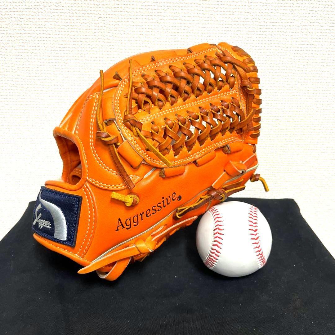 938 スラッガー 松井稼頭央モデル 型抜群 極美品 硬式 内野手用グローブ