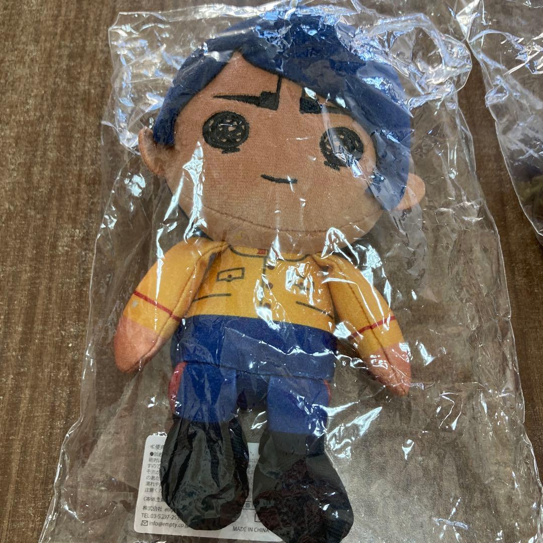 ゴールデンカムイ　鯉登　月島　pluppy　ぬいぐるみ　鯉登少尉　月島軍曹