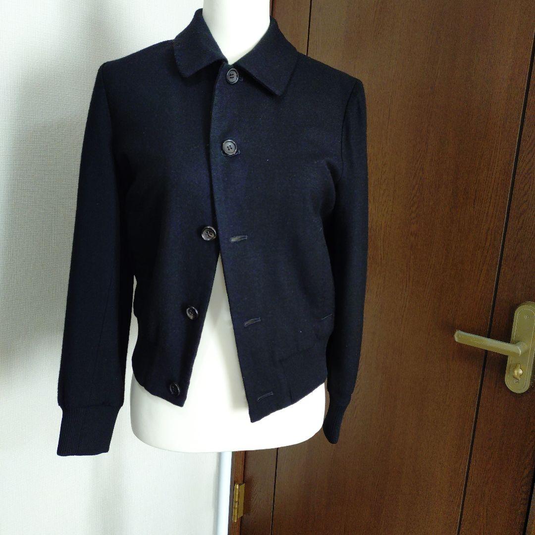 トリココムデギャルソン　ジャケットブルゾン　　ブラック　ウール