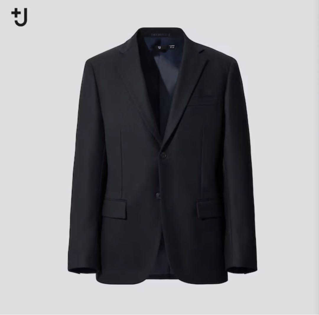 blue3 美品✨UNIQLO +J 20AW ウールテーラードジャケット