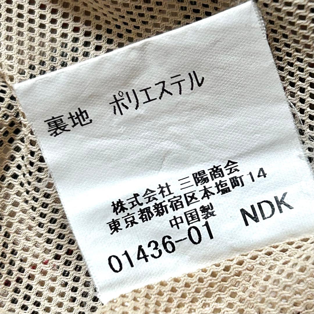 【美品】バーバリーゴルフ　ノバチェック　ジップアップ　ベスト　ゴルフウェア　L