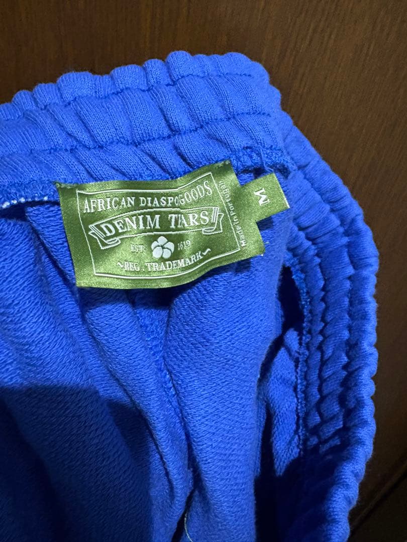 DENIM TEARS ハーフパンツ　Mサイズ　ブルー