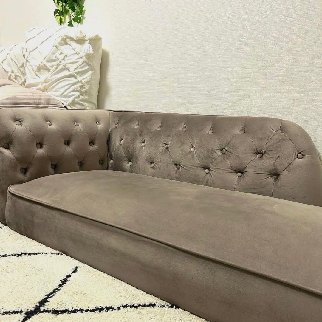 LOWYA (ロウヤ) ソファ グレー