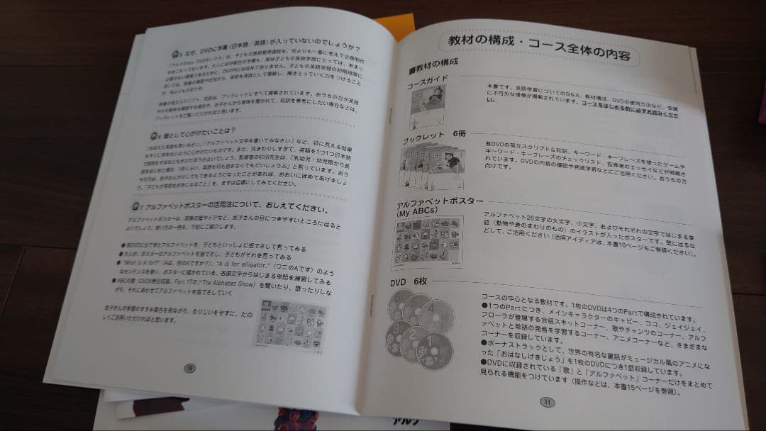 アルクのabc DVDボックス　幼児英語教材おうち英語