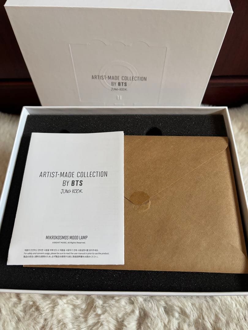 BTS アーティストメイドJUNGKOOK ムードランプ　グクのランプ　新品