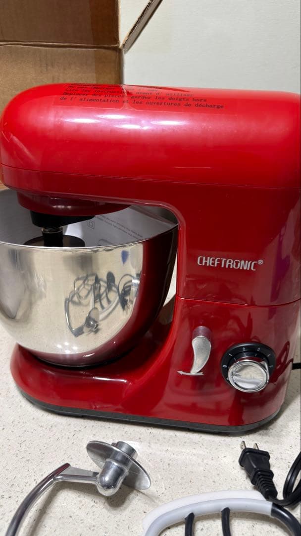 CHEFTRONIC スタンドミキサー 赤