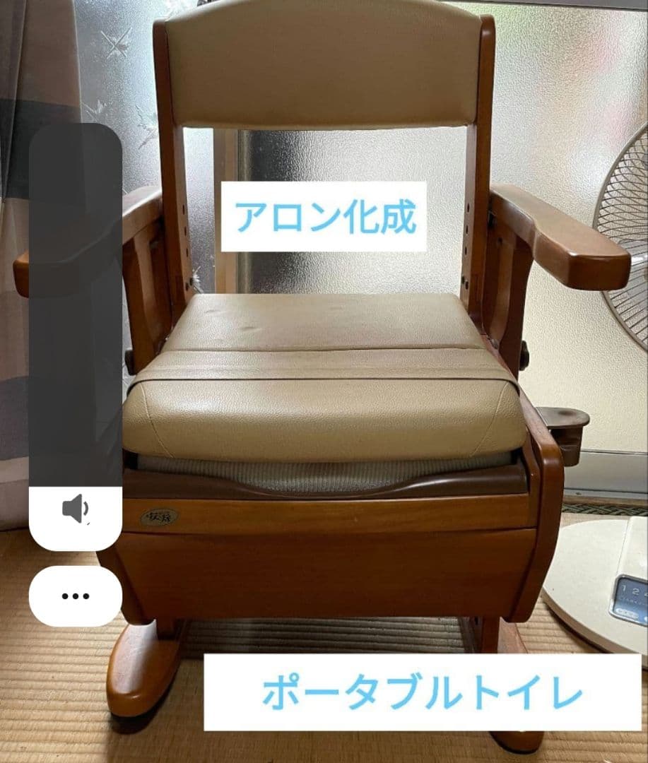 アロン化成 ポータブルトイレ はねあけL ポータブルトイレ