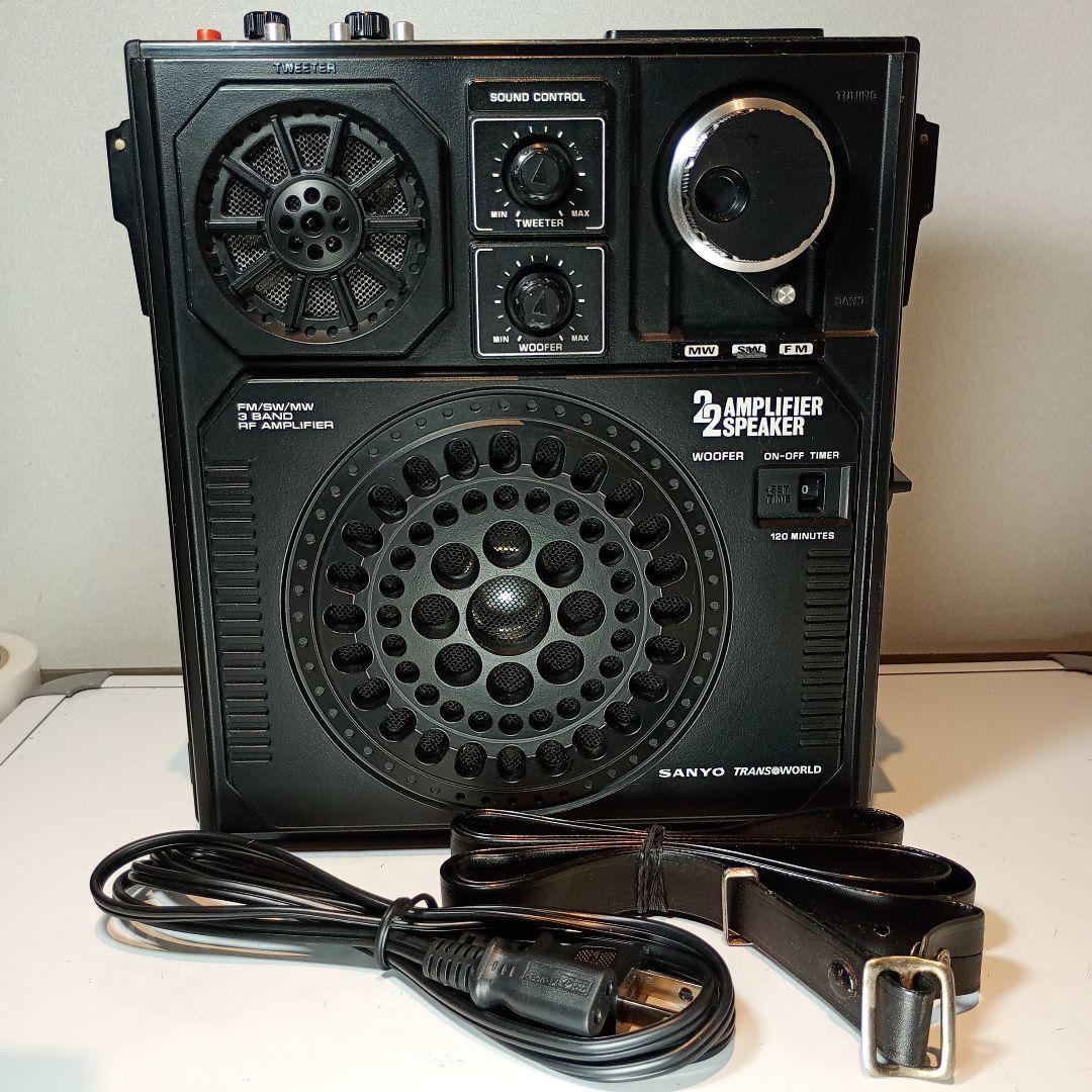 SANYO ラジオ RP7600 動作品　電源コード付　何ヶ所か整備しています
