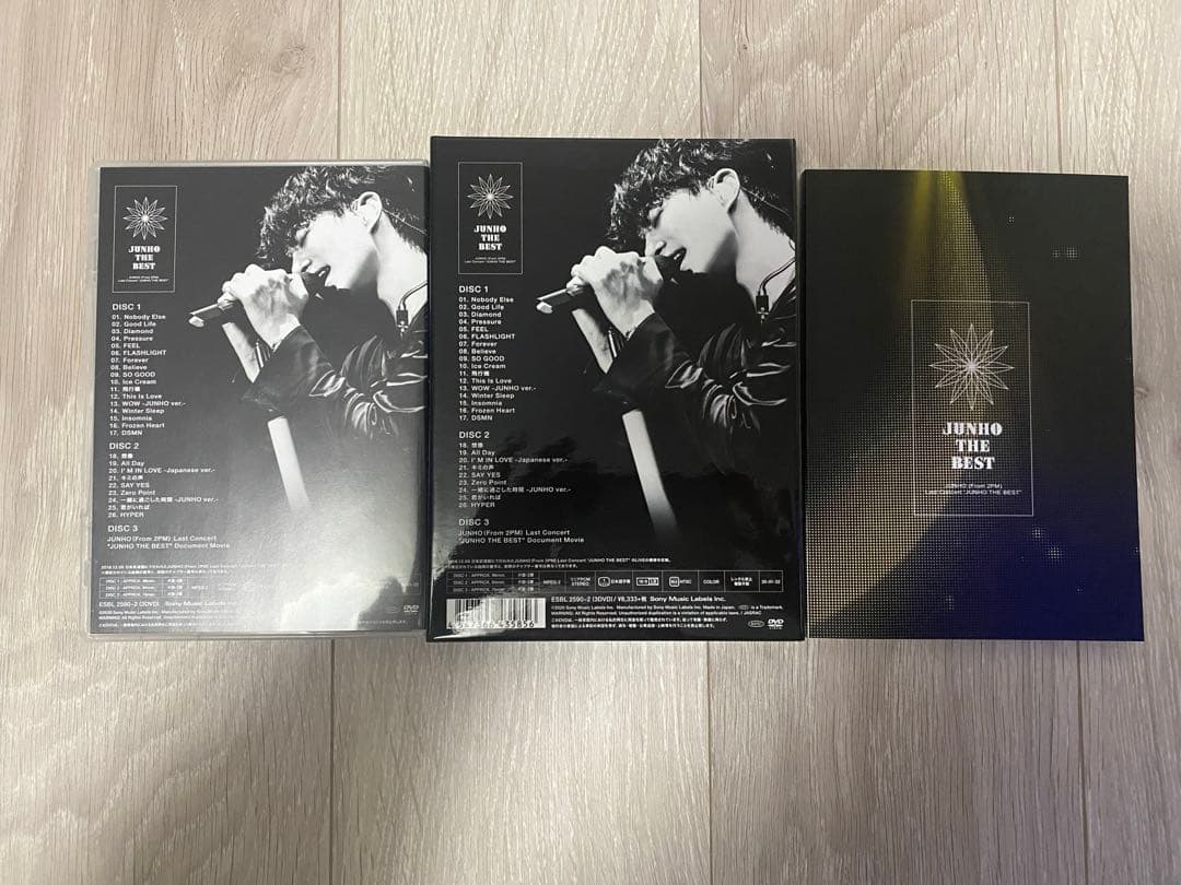 初回生産限定盤 /JUNHO/LastConcert/JUNHOTHEBEST