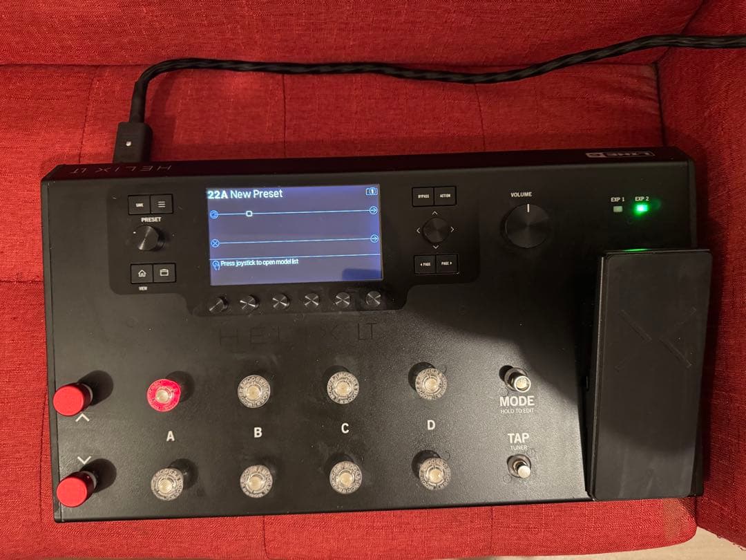 【送料込み】Helix LT ギター ベース エフェクター　美品　LINE6