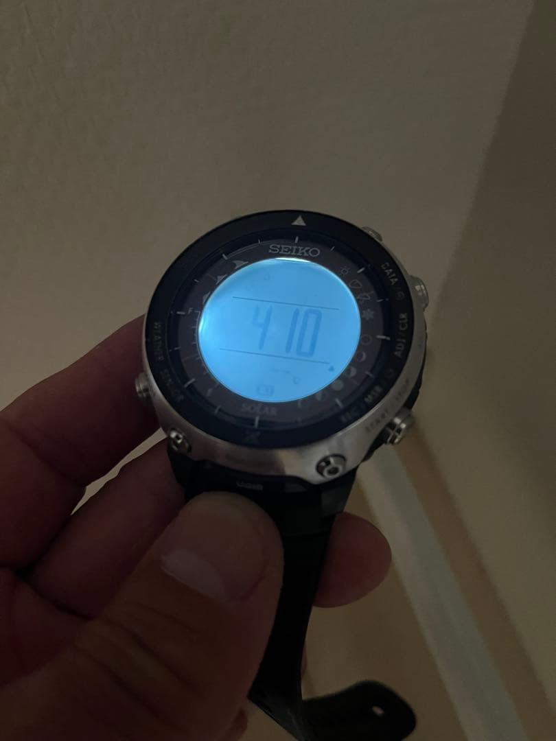 SEIKO PROSPEX LAND TRACER SBEM003 電池交換済み