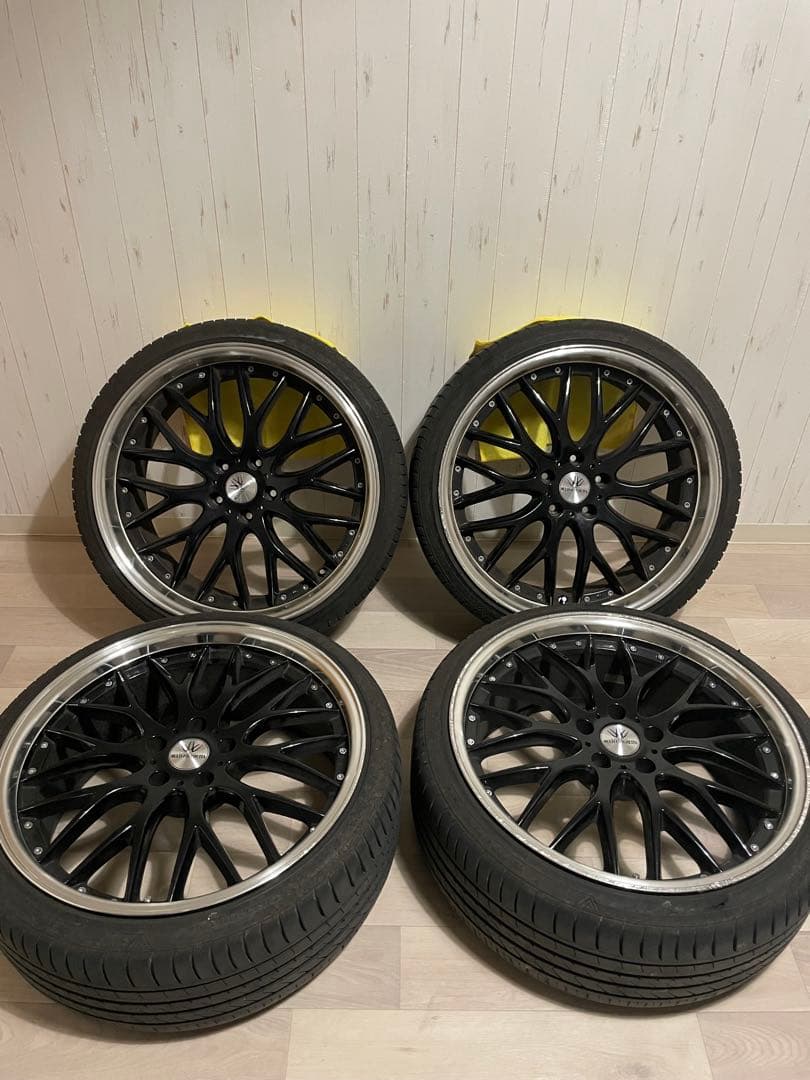 LOXARNY 20インチ タイヤホイール ４本セット 黒メッシュ。