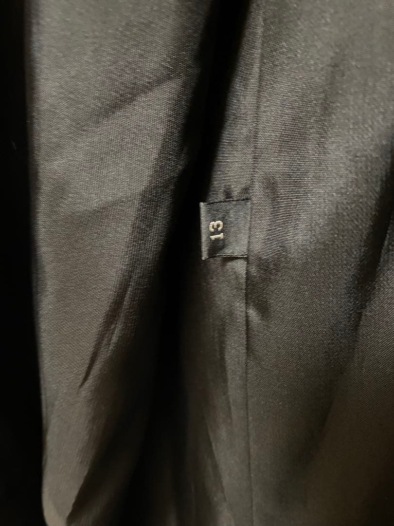 【超美品】黒 毛皮コート レディース　ブラック　アウター　高級感　ファーコート