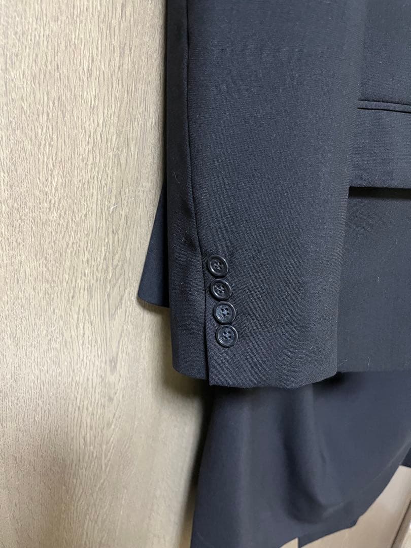 No22 リクルートスーツ ジャケット25号　スカート29号　黒